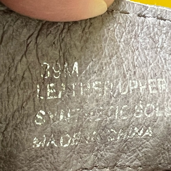 39 8.5 Biala NORDSTROM leather ankle booties wedge shoes lace-up tie boots - Picture 8 of 9